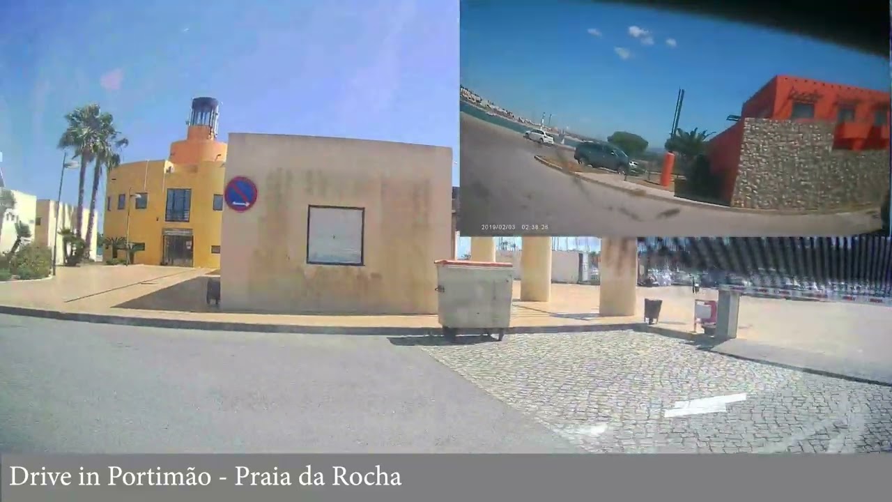 Drive in Praia da Rocha Summer Time - Portimão Algarve