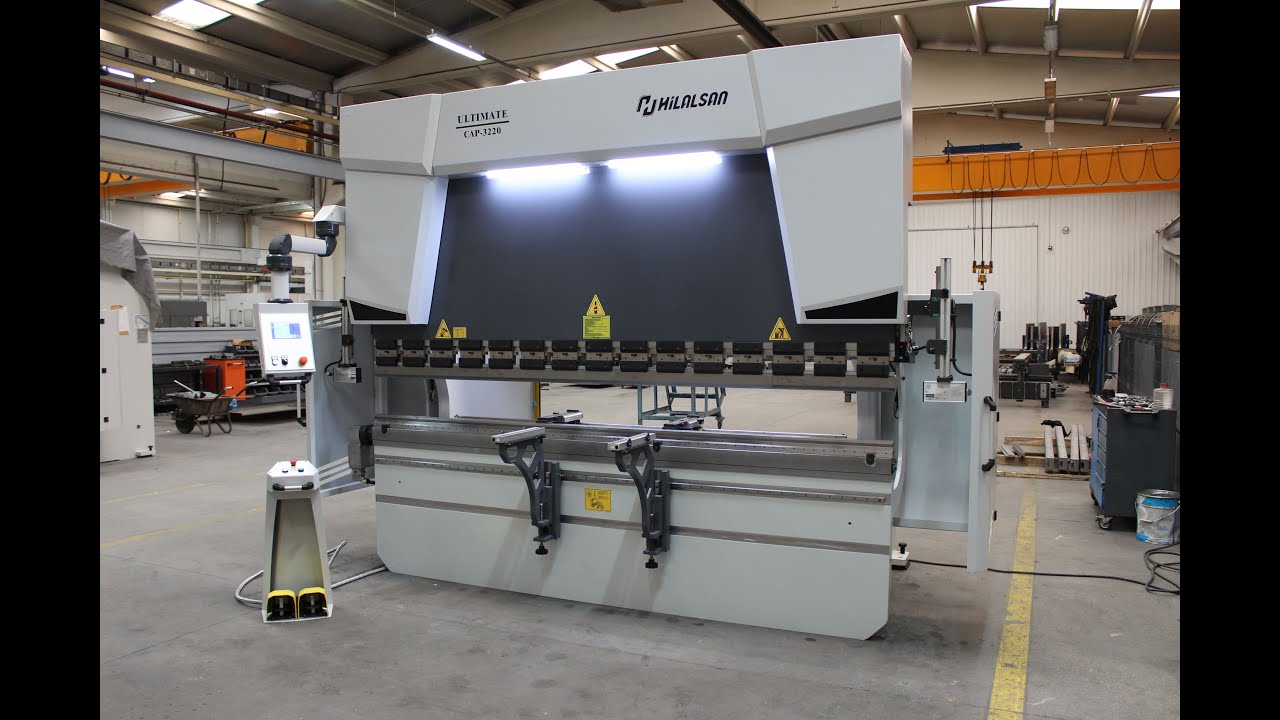 HİLALSAN 3 METRE 220 TON 4 EKSEN CNC HİDROLİK ABKANT PRES