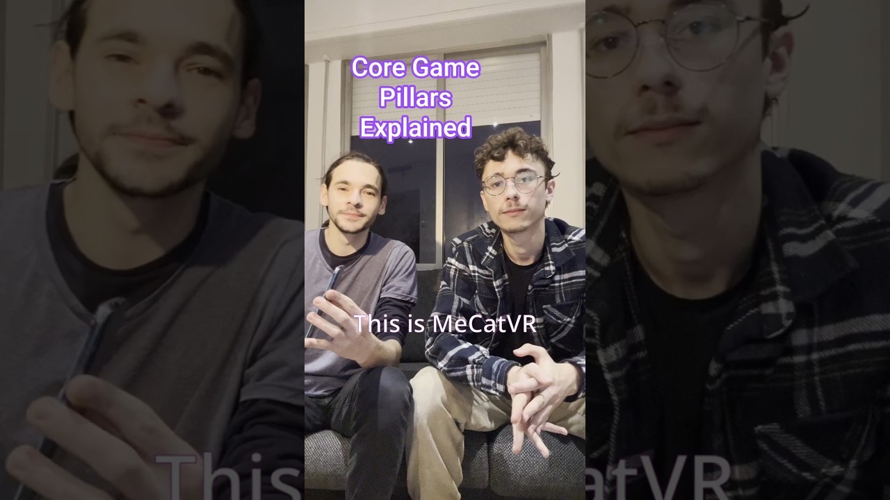 #mecatvr Core Game Pillar: Natural Interaction on out free #vr game. #gamedev #metaverse #vrgaming