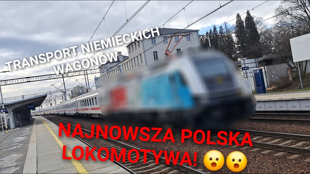 TAK WYGLĄDA NAJNOWSZA POLSKA LOKOMOTYWA‼‼ 😲😲