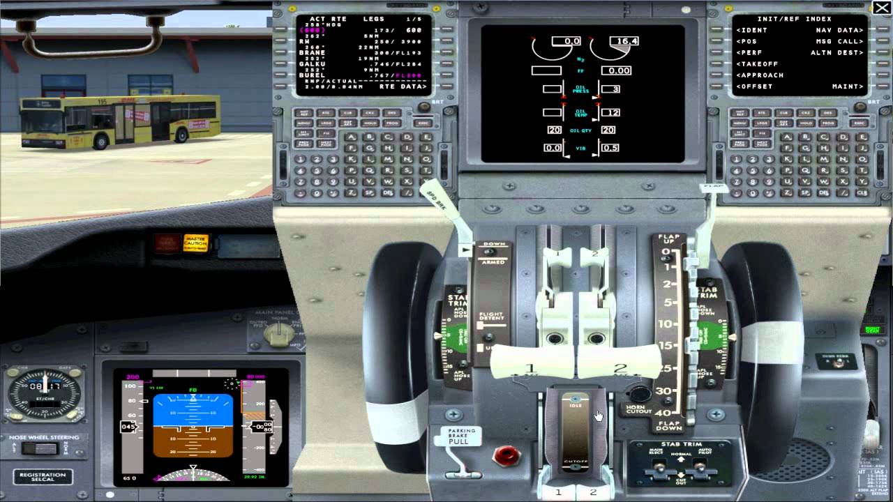 IFly Boeing 737 Tutorial Flight [GERMAN] part 1