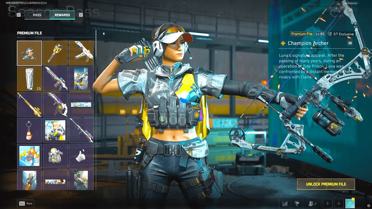 Delta Force Season 7 Battle Pass All Rewards @DeltaForceGame 