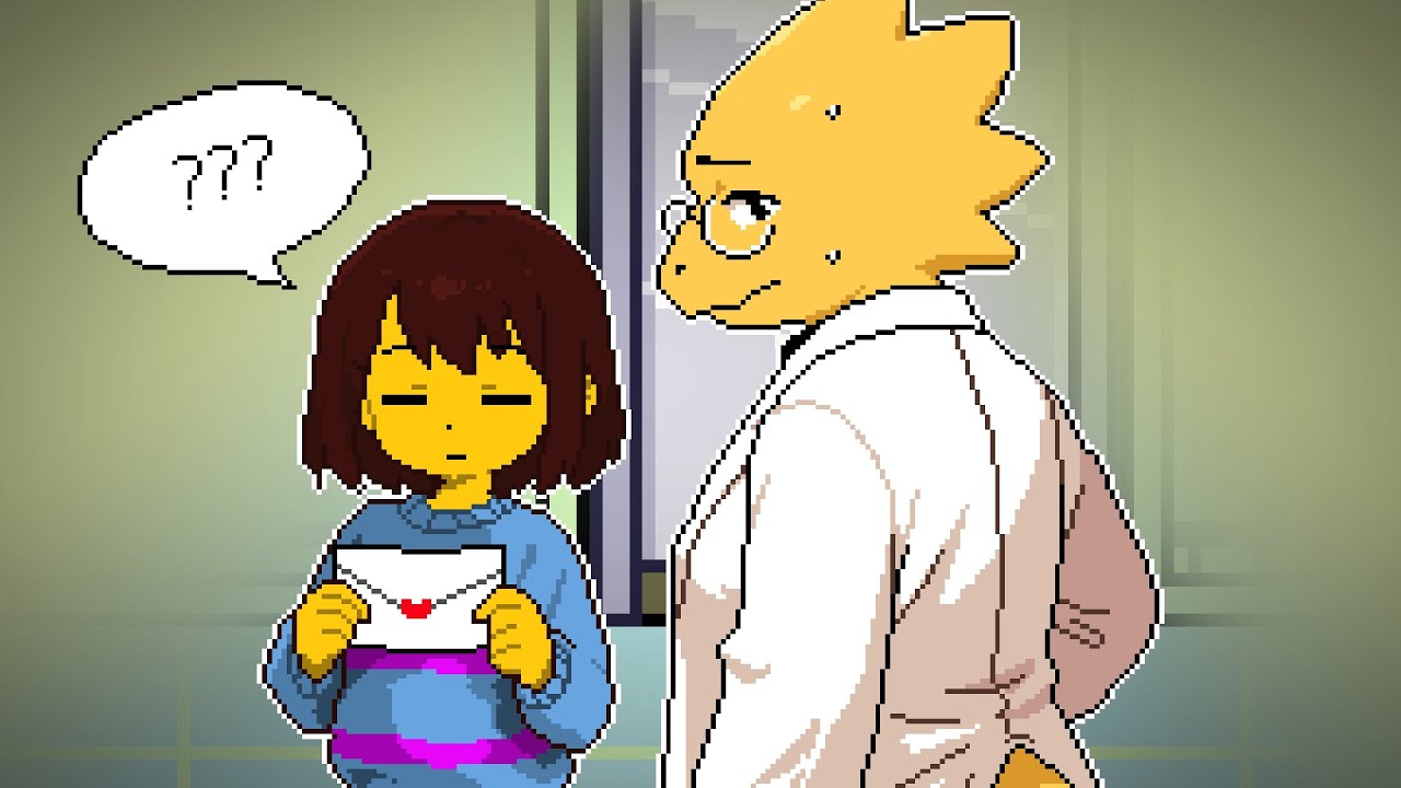 What if You Try to READ Undyne's Letter to Alphys? [ Undertale ]