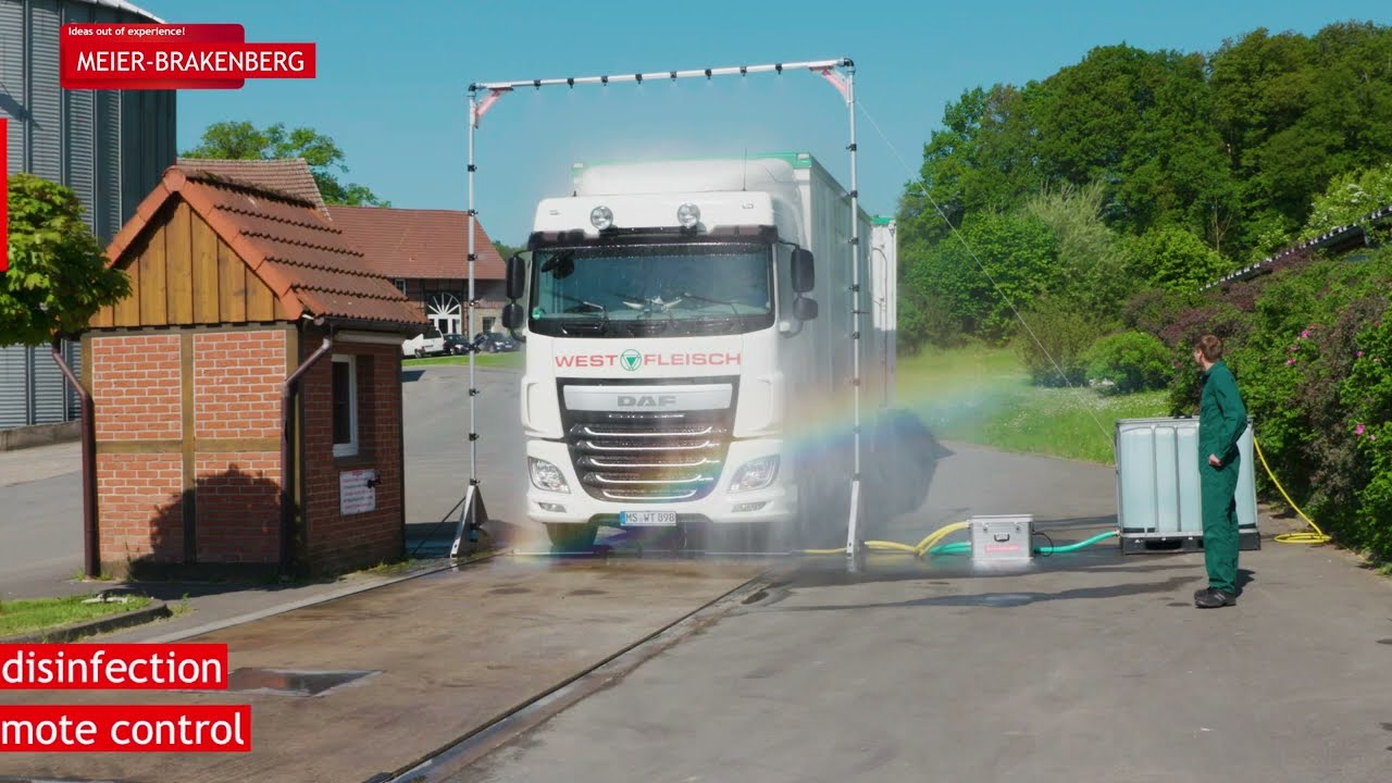 Desinfektionstor ST 100 englische Version