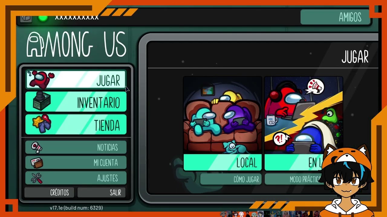Collab de Among Us con @miss_akane y muchos vtubers randoms