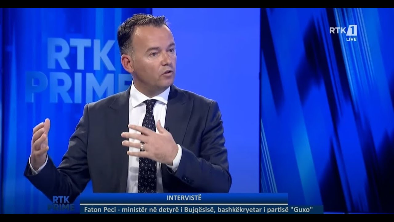RTK Prime-Intervist&euml; me Faton Pecin - minist&euml;r n&euml; detyr&euml; i Bujq&euml;sis&euml;, bashk&euml;kryetar i partis&euml; 
