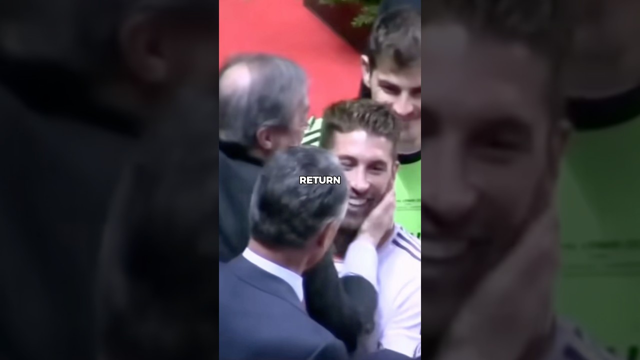 Ramos even made Barca Fans cry with this song💔😢 #shorts #football #soccer