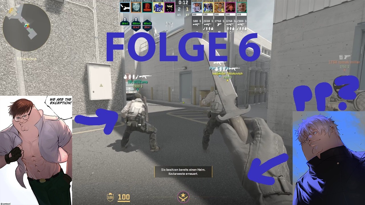 Let's play CS2 #6 [GER] Actually spannende Kehrtwende!