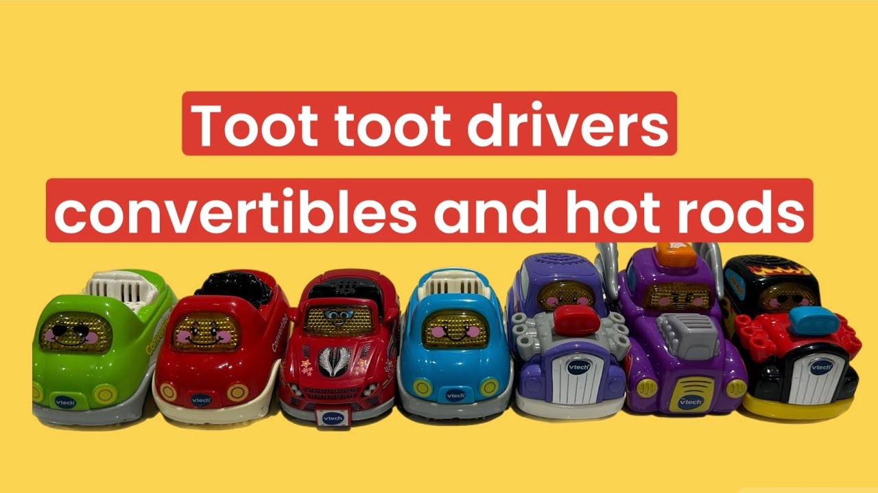 Vtech toot toot drivers convertibles and hot roads