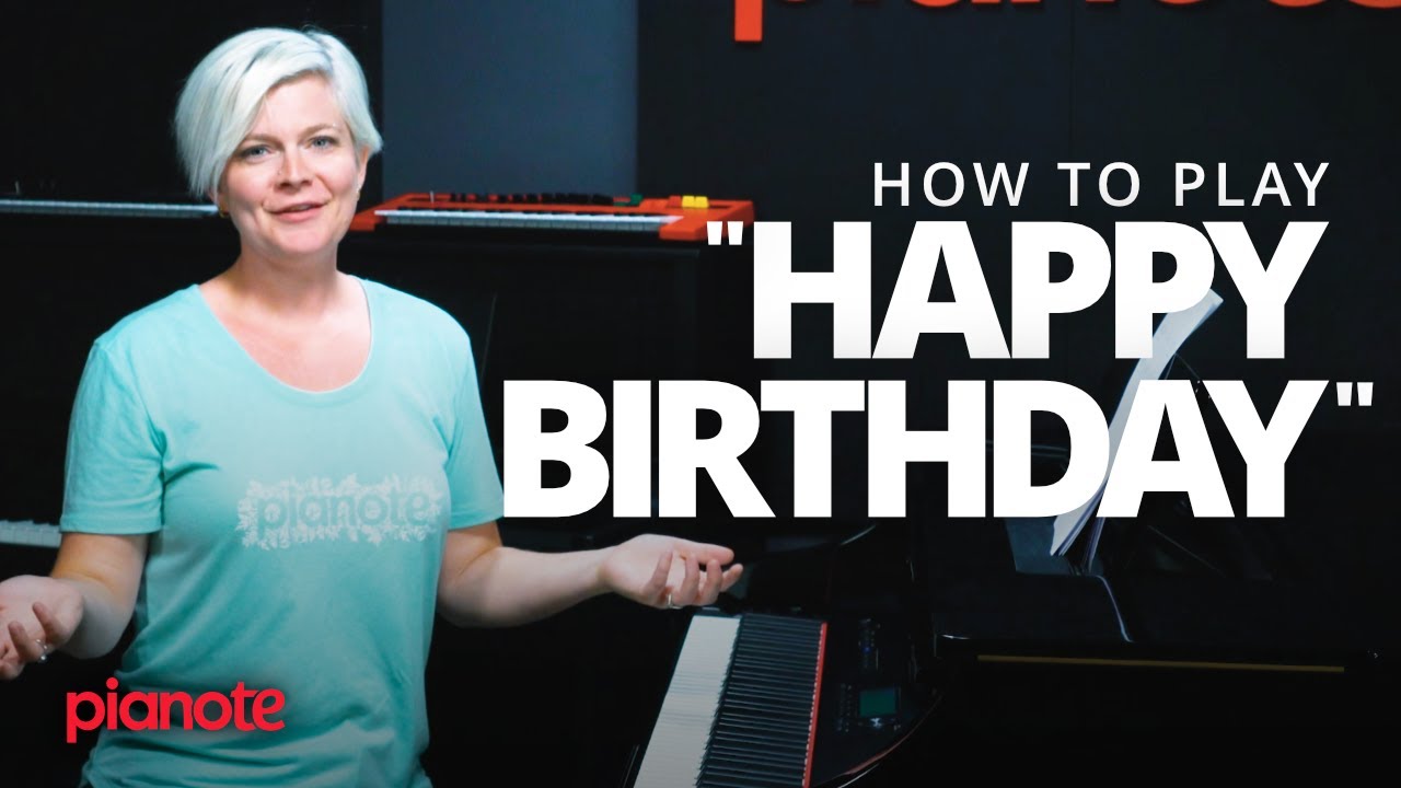 Как сыграть Happy Birthday на фортепиано (базовая и джазовая версии)