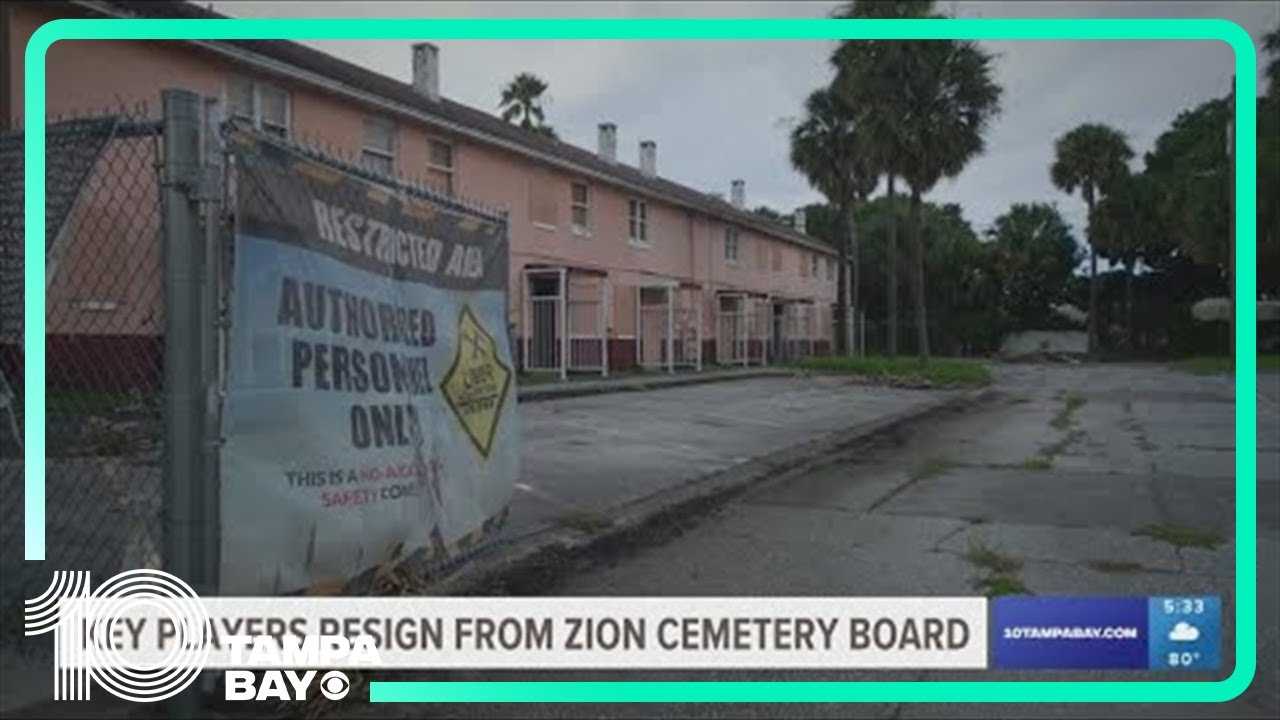 Future of destroyed Black graves at Zion Cemetery uncertain after key stakeholders resign