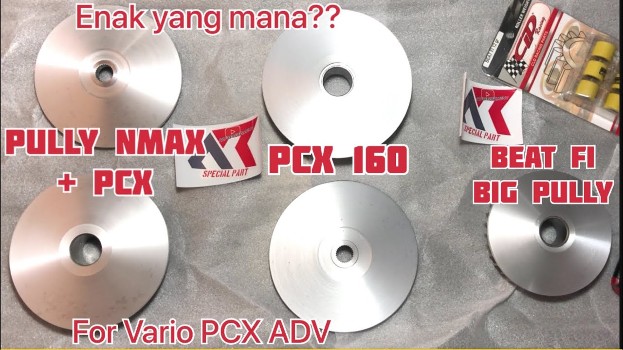 Beda Pully Beda Karakter | Rumah roller Nmax vs PCX 160 custom Ke Vario PCX ADV