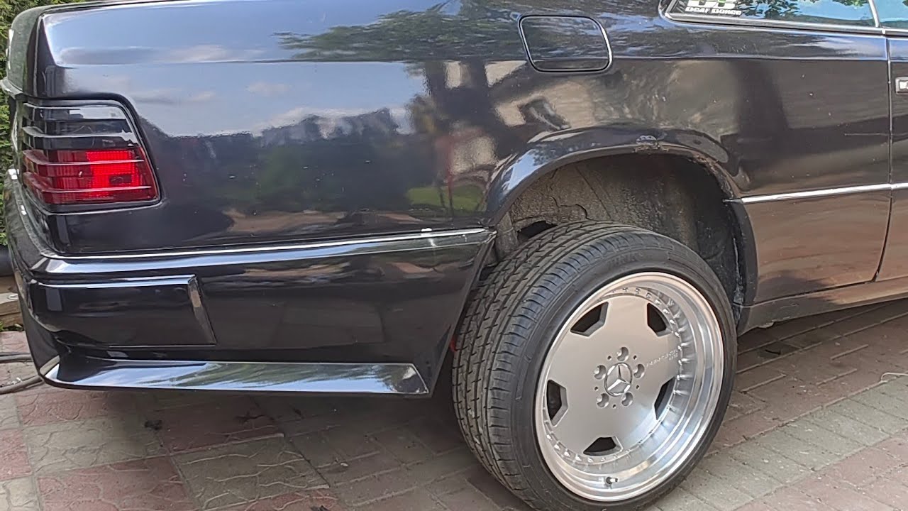 Mersedes W124 пневмоподвеска своими руками .e500,Волчек,Amg....