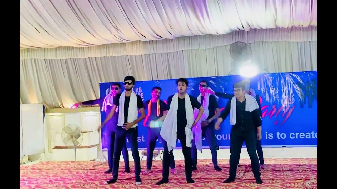 Welcome Performance By Seniors || PGC Shahkot ||   || Best and Funniest ever performance ||