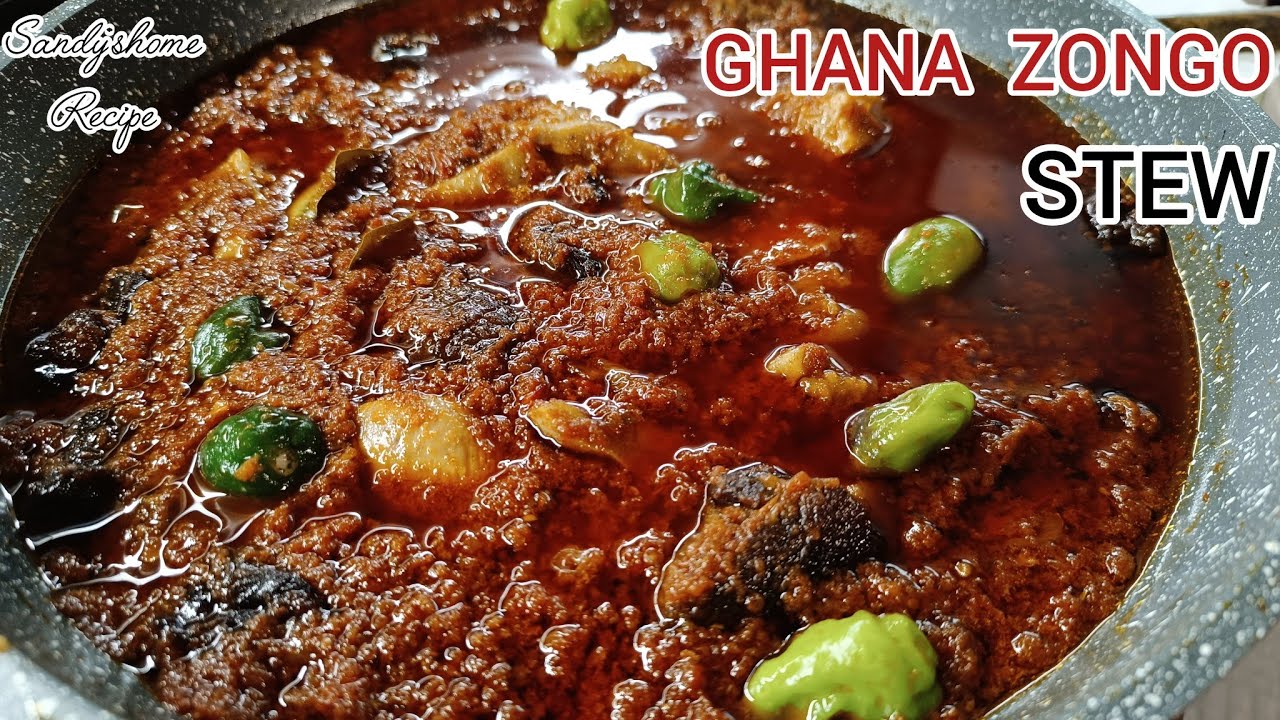 How To Make Delicious Hausa/Zongo Stew Recipe /Zongo Stew.