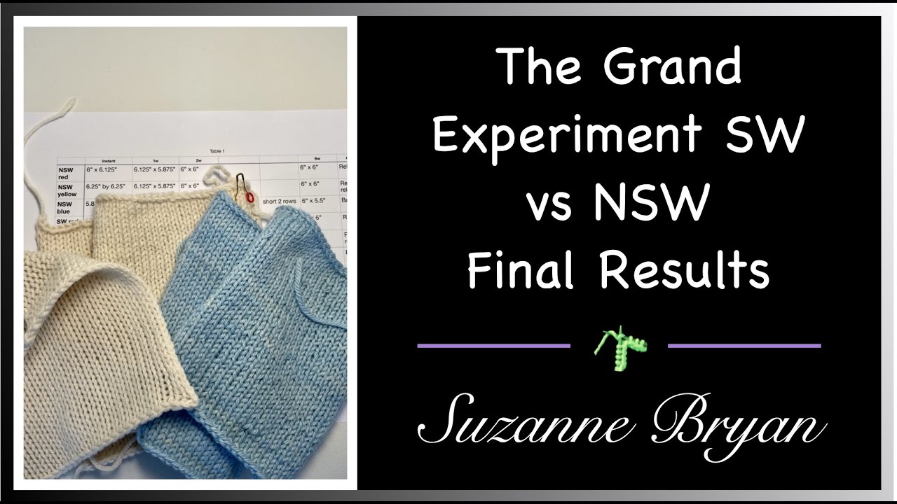 Experiments with Superwash vs Non- Superwash Wool Conclusion