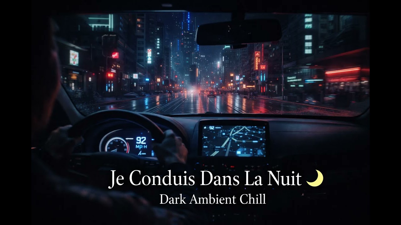 Je Conduis Dans La Nuit 🌙 Dark Ambient Chill