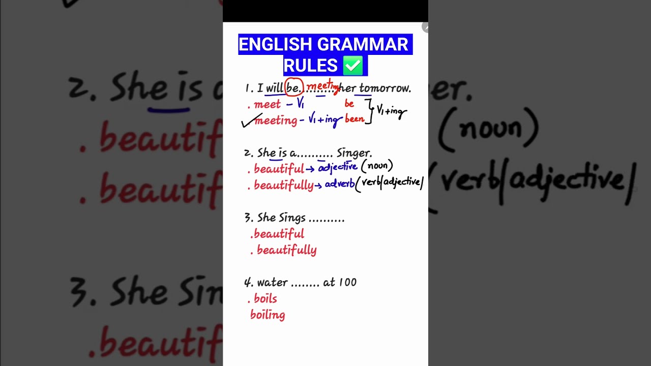 ENGLISH GRAMMAR TRICKS #englishgrammar #english #englishlanguage #education #learnenglish #tutorial 