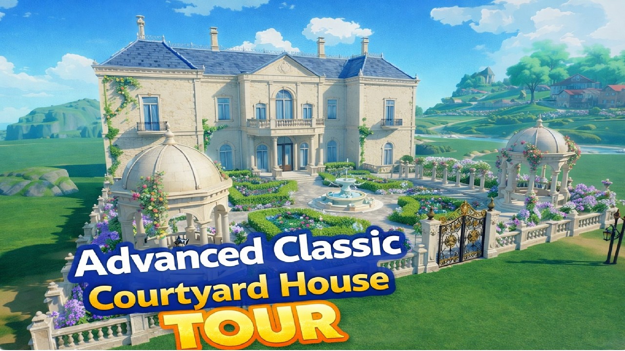 Advanced Classic Courtyard House TOUR - Starsand Island