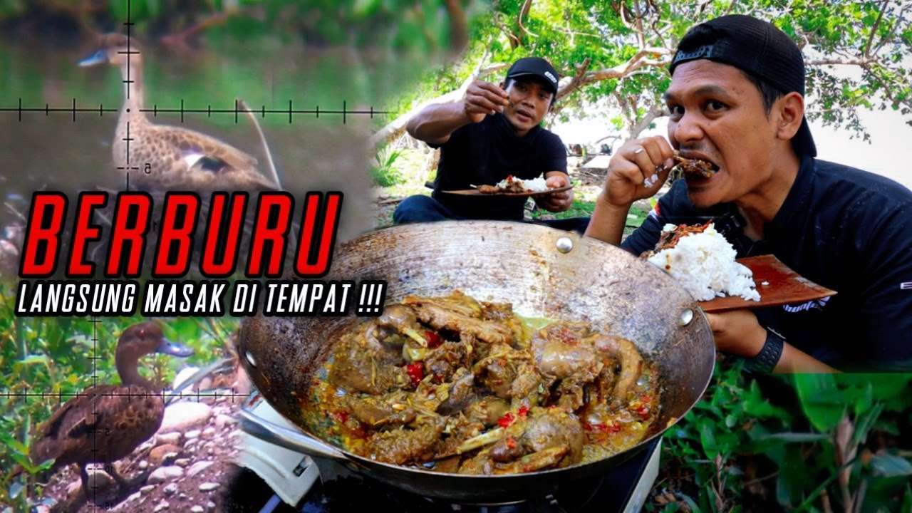 WENAK TENAN‼️RICA RICA BURUNG BELIBIS‼️BERBURU BURUNG BELIBIS LANGSUNG MASAK DI TEMPAT‼️