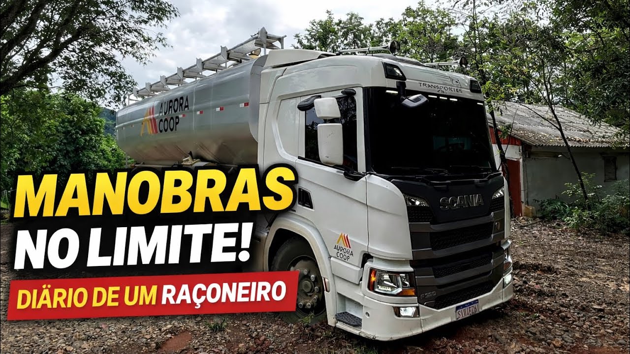 Manobras Apertadas e Ponte Quase Caindo 😬 | Chapecó x Caxambu do Sul