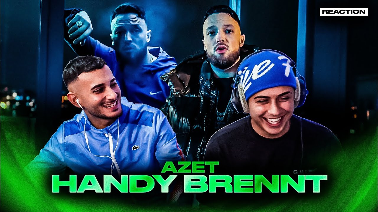 DER BESTE AZET SONG SEIT LANGEM 😍 AZET - HANDY BRENNT... | Reaction mit Baré & Biggie68