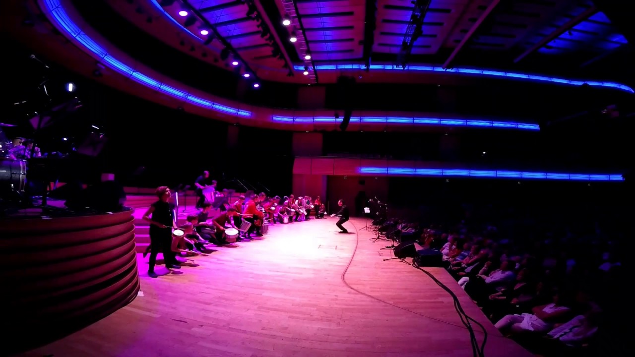Biddick Academy perform Samba at The Sage, Hall 1.
