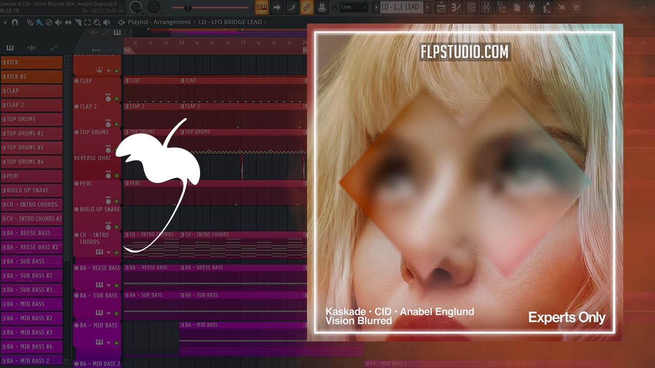 Kaskade, CID & Anabel Englund - Vision Blurred (FL Studio Remake)