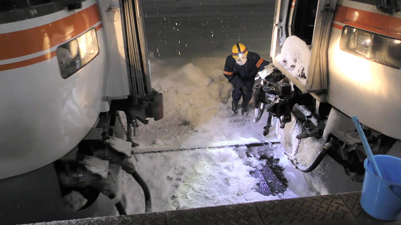 雪国はつらいよ　ワイドビューひだ高山駅連結作業