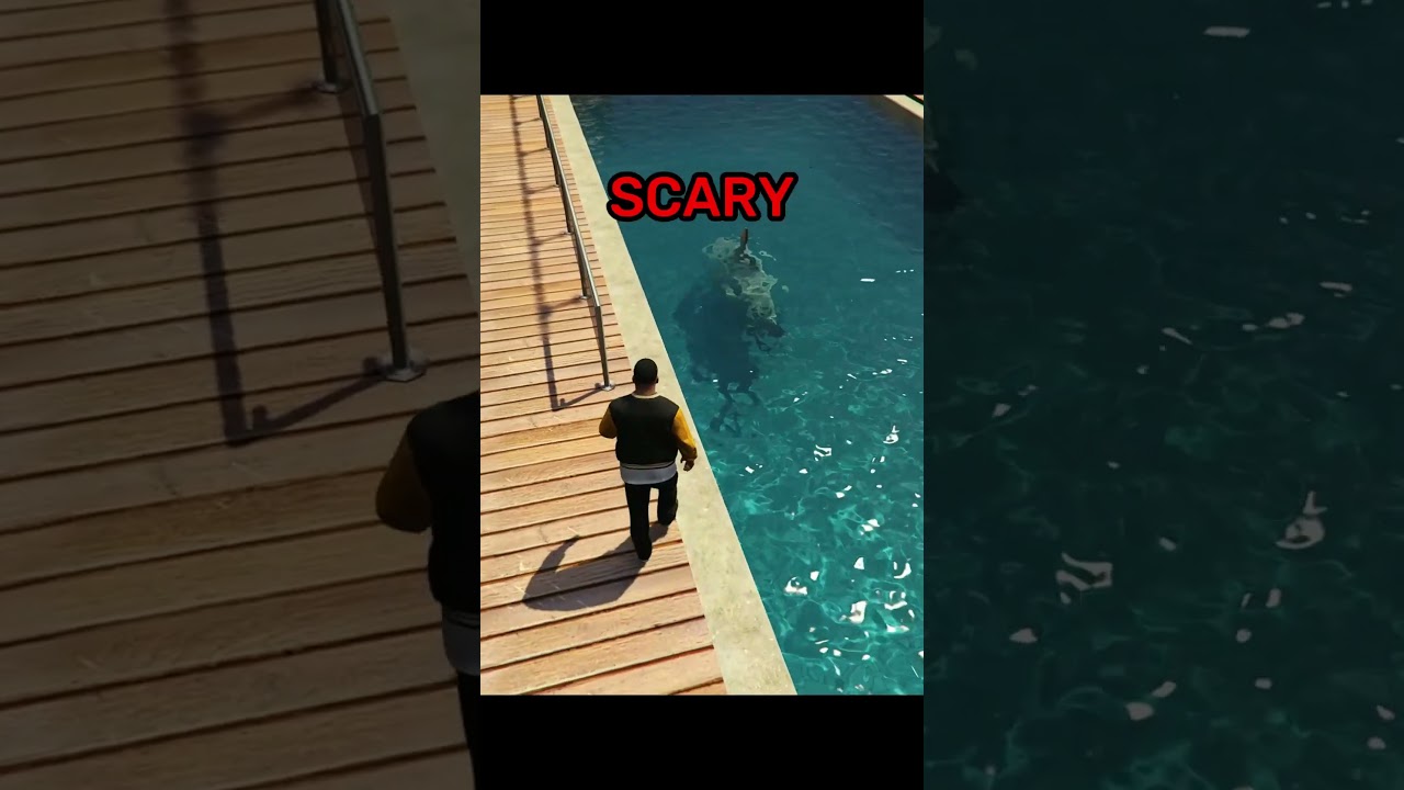 HIDDEN SHARK in GTA 5 😱 #gta #gta5 #gaming #gtaonline #youtubeshorts