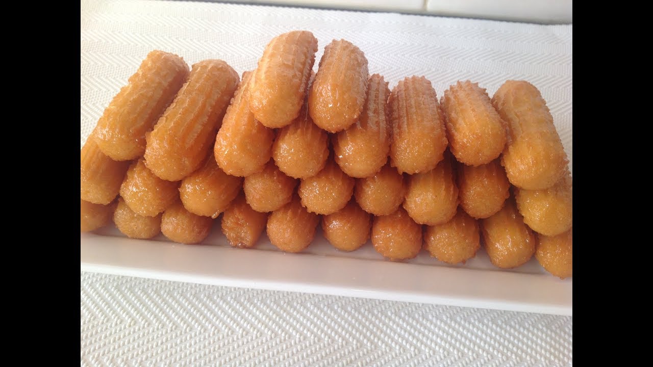 Macmacaan Turkey oo Fudud | Tulumba Turkish dessert
