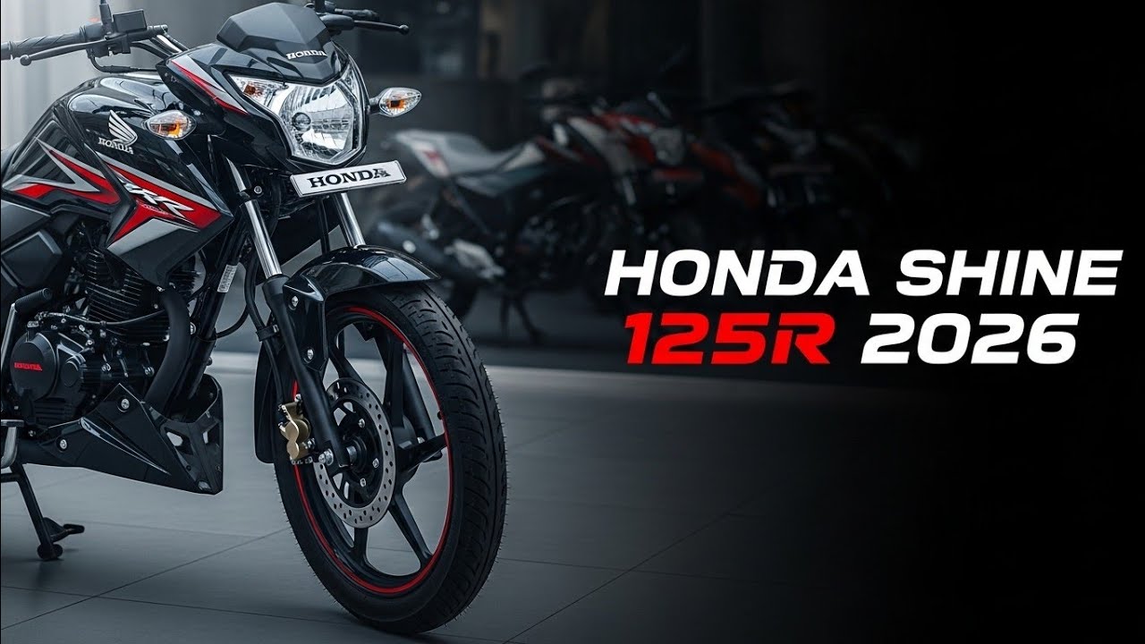 Honda Shine 125 2026 Launched 😱 Mileage King Returns with New Look & Smart Features!