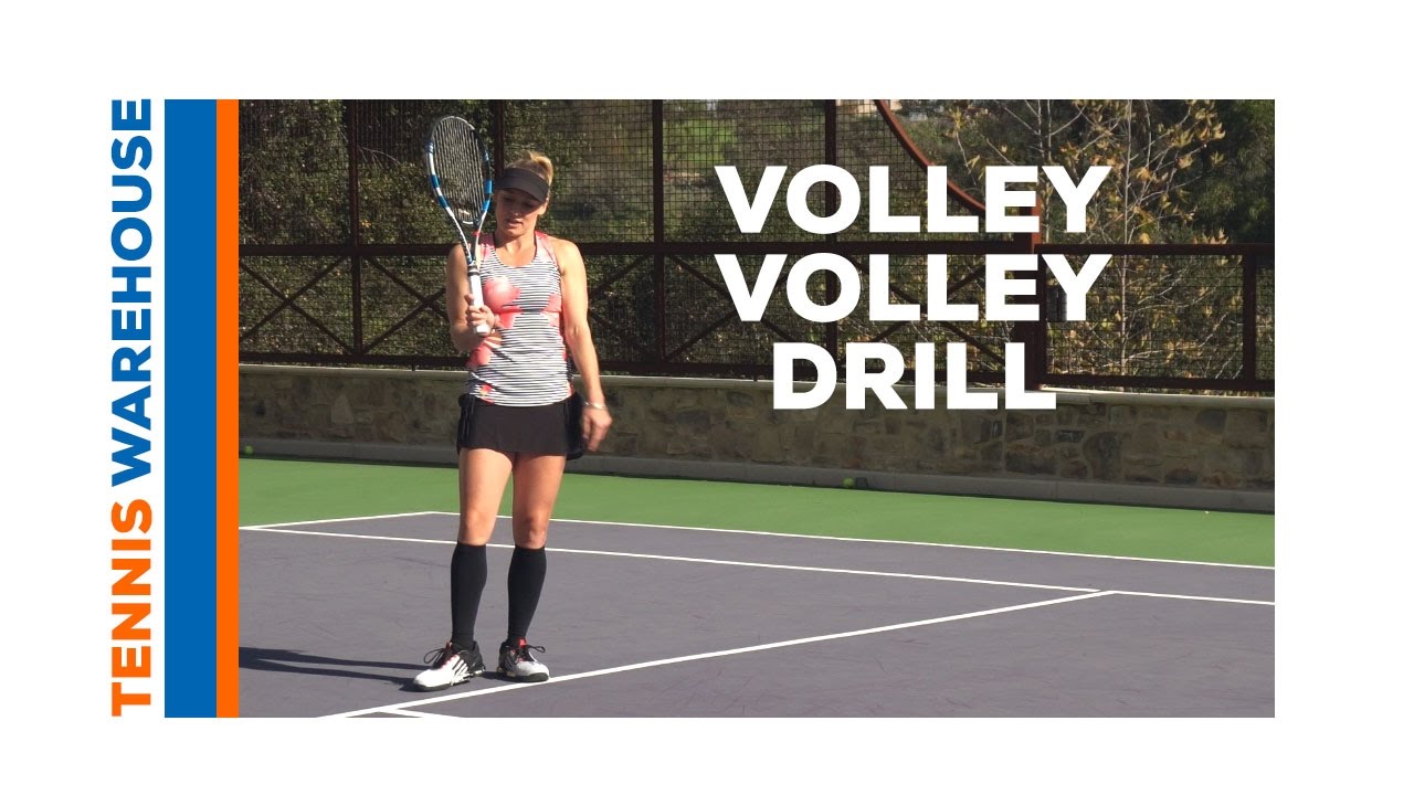 Tennis: Volley to Volley Drill with Bethanie Mattek-Sands