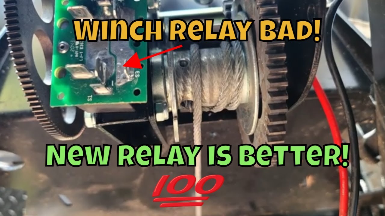 Popup Camper  Electric Winch Relay Replacement: An Easy Swap!