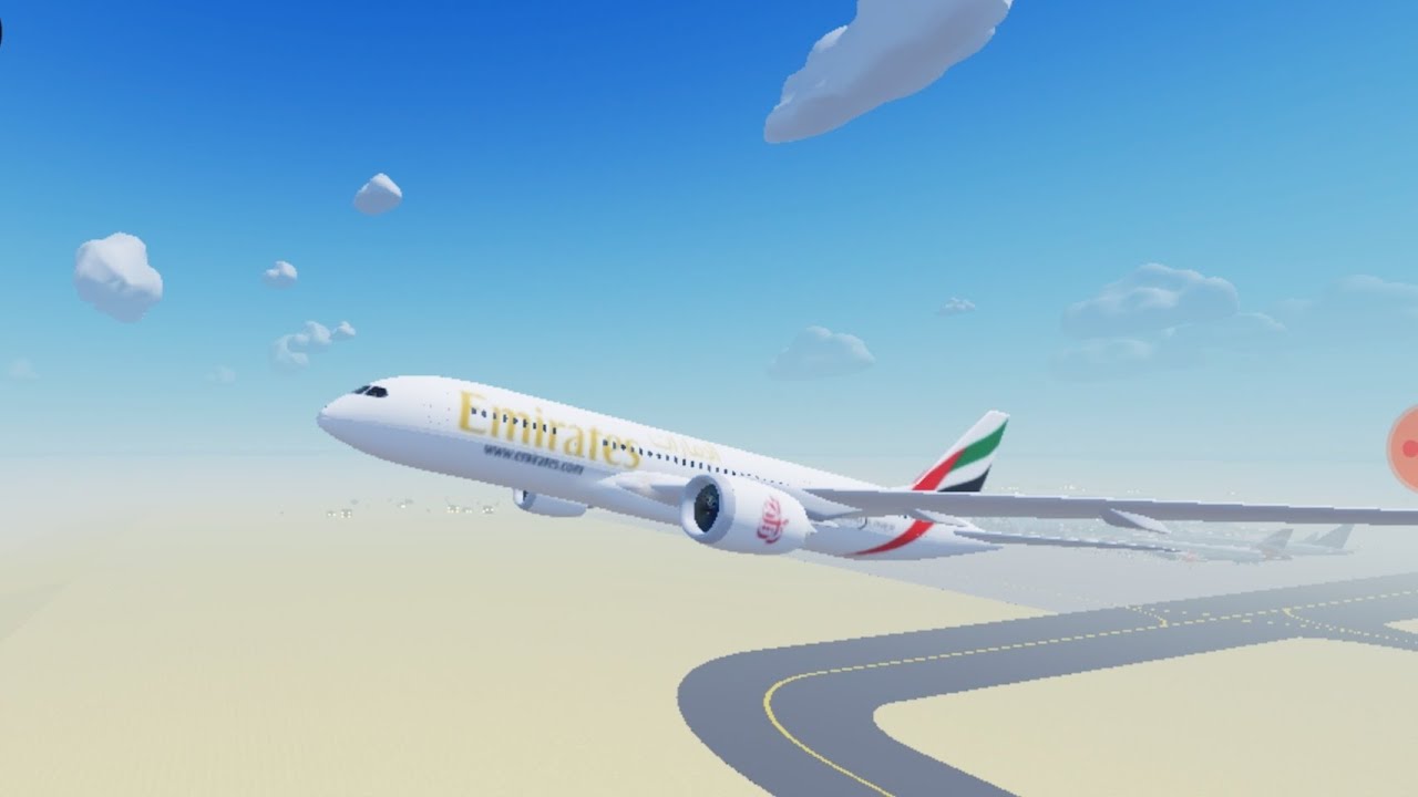 I need 2 flights for fly emirates a luxury travel international airline #roblox play