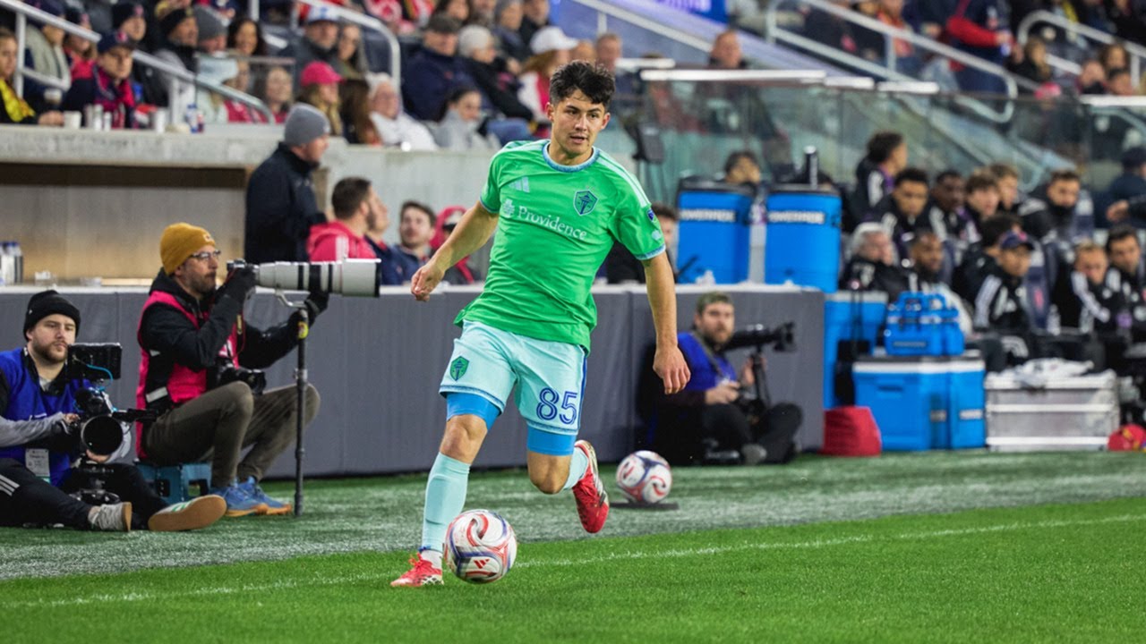 GOAL: Kalani Kossa-Rienzi opens the scoring for the Rave Green