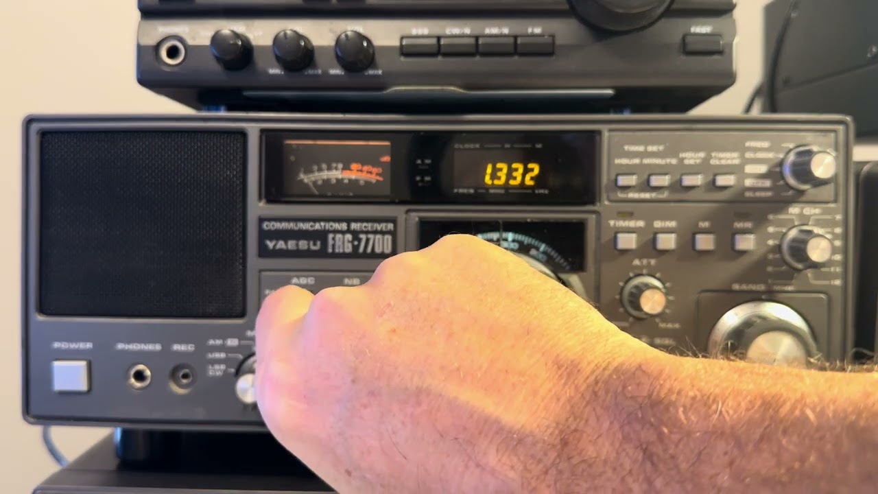 What's left on medium wave? Radio Tehran 1332 kHz copied from Oxford UK at a distance of 4480 km