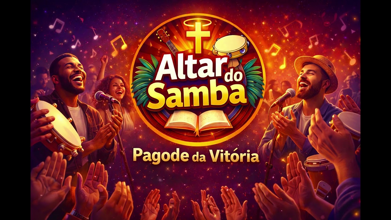 Pagode da Vit&oacute;ria | Samba e Pagode Gospel para Louvar a Deus 🙌🎶