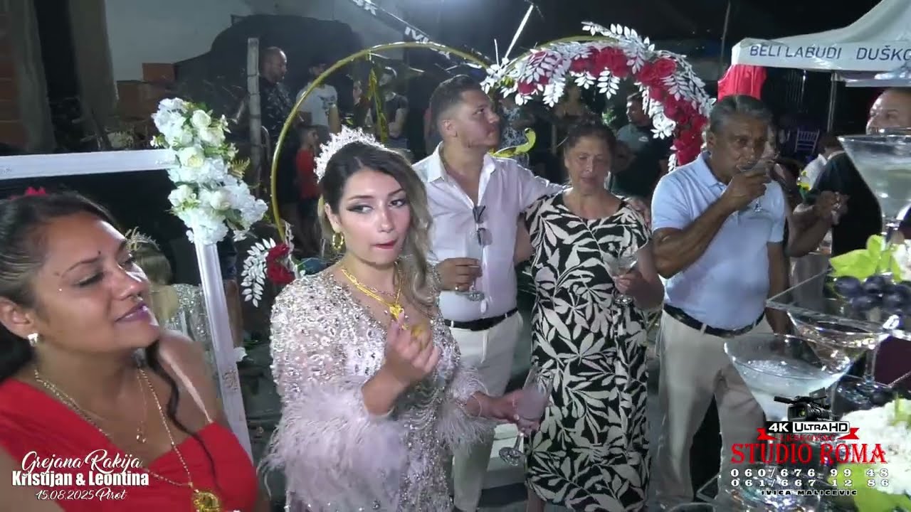 GREJANA RAKIJA /KRISTIJAN & LEONTINA PART3 15.08.2025 PIROT-STUDIO ROMA IVICA 4K LESKOVAC