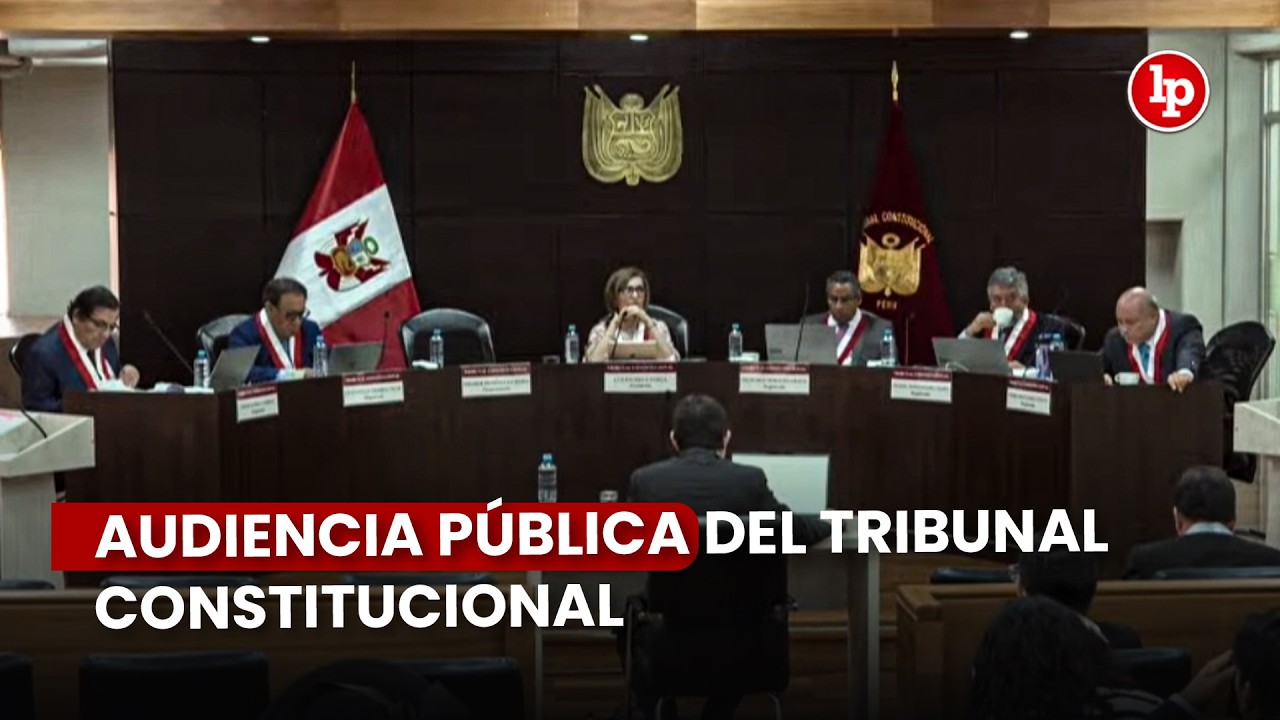 TC: Audiencia pública de Sala Segunda