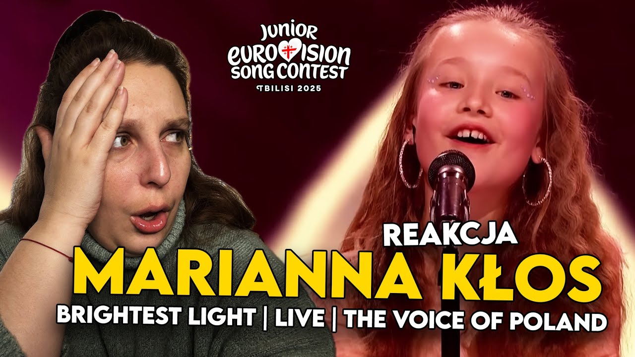 🇵🇱 Marianna Kłos WYGRA Eurowizję Junior 2025? 😮 | Eurowizja Junior 2025 Polska REAKCJA LIVE 
