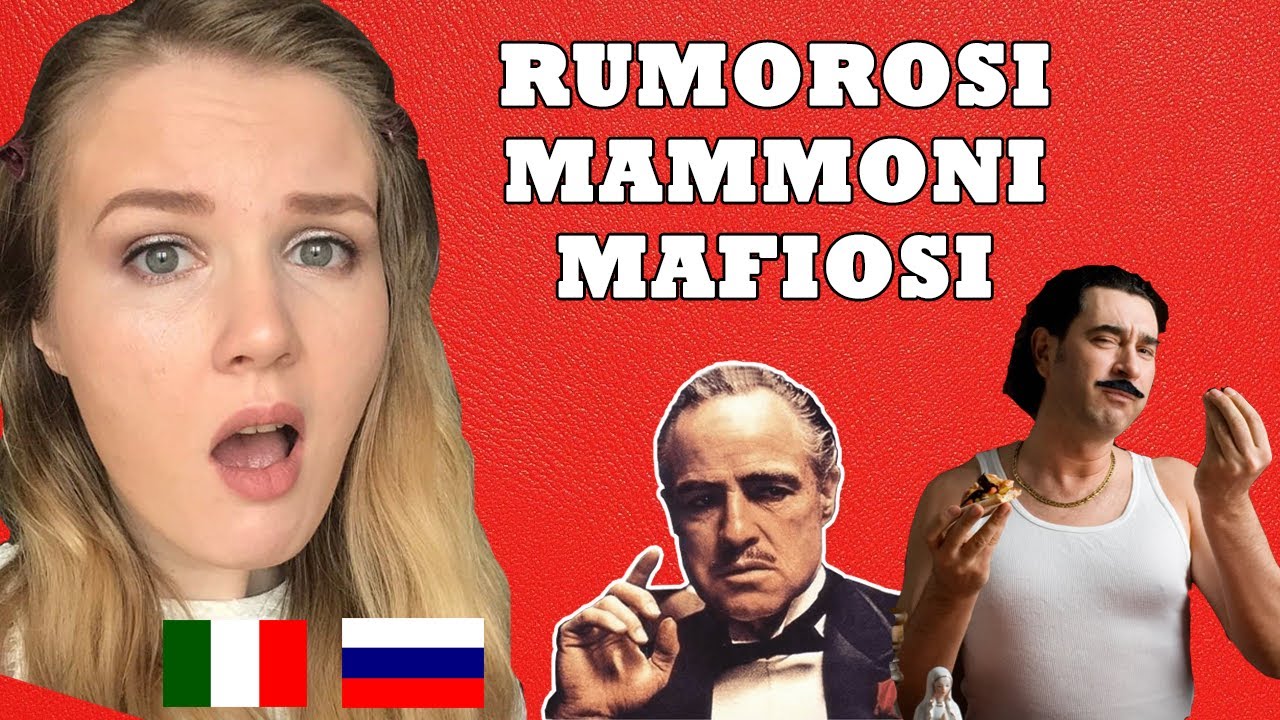 STEREOTIPI che hanno i RUSSI sugli ITALIANI. Parte 1. Con sottotitoli | Stranieri parlano italiano