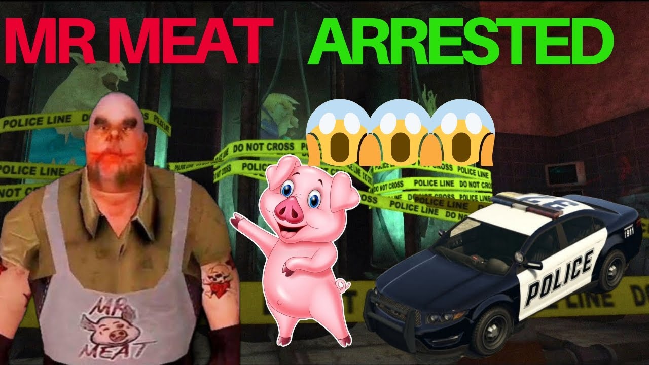 Mr Meat horror escape|| Secret Escape || Horror video game #horror #mrmeat #gaming #video