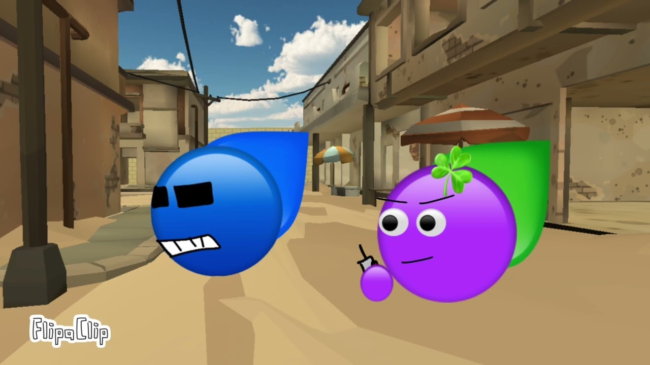 Chicken gun vs emoji cat part 2