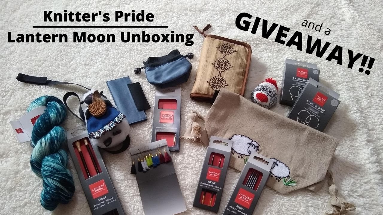 UNBOXING and GIVEAWAY | Knitter's Pride | Lantern Moon Collection