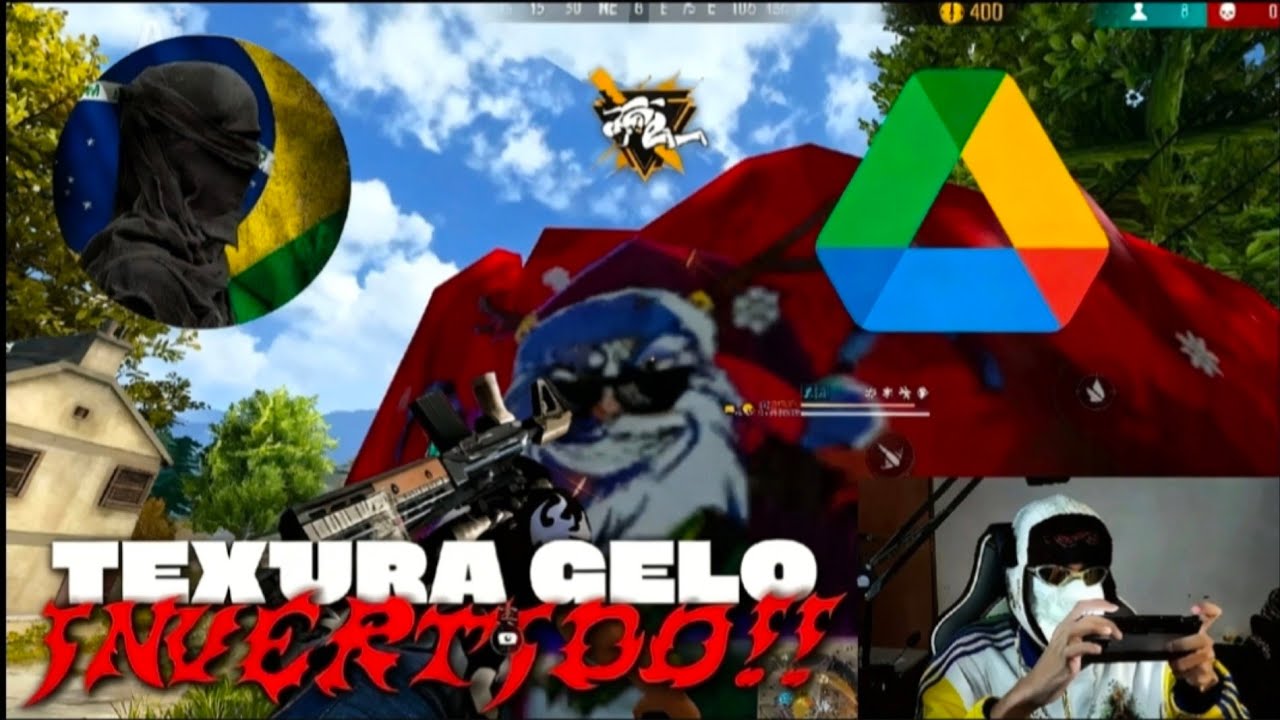 COMO BAIXAR TEXTURA DO GELO INVERTIDO IGUAL SADX FF!!👑