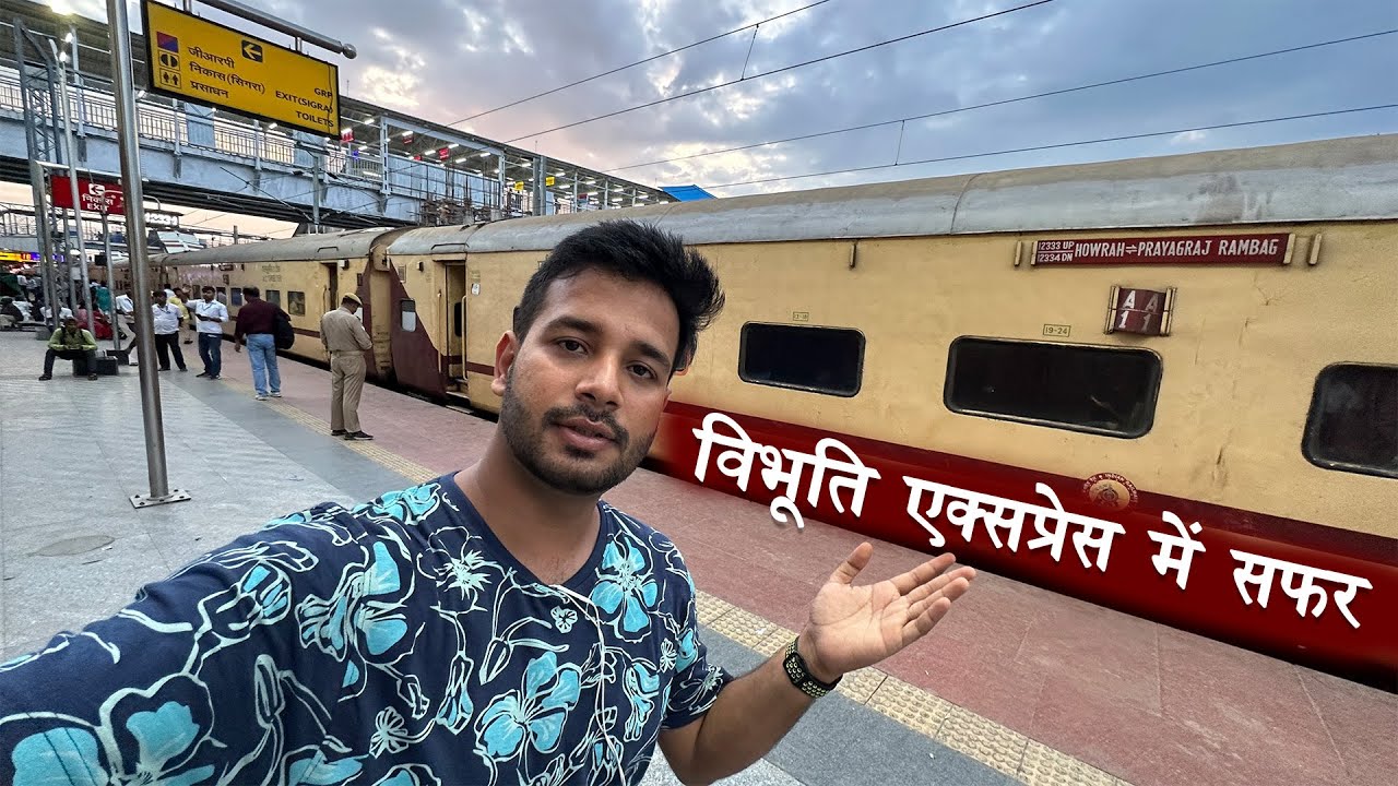 12334 Vibhuti express me safar * Badhiya khana train me kaise *