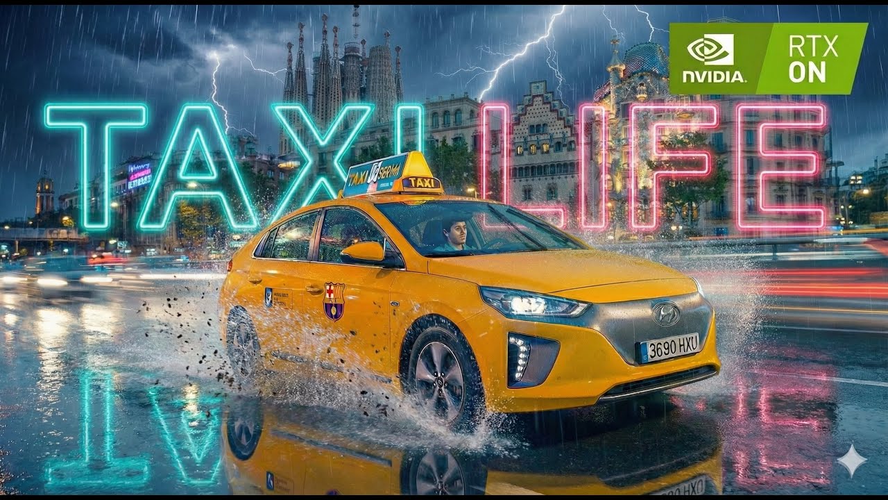 I Drove Taxi Life Simulator Like a Maniac (RTX ON, Physics Tested) | 4K Gameplay