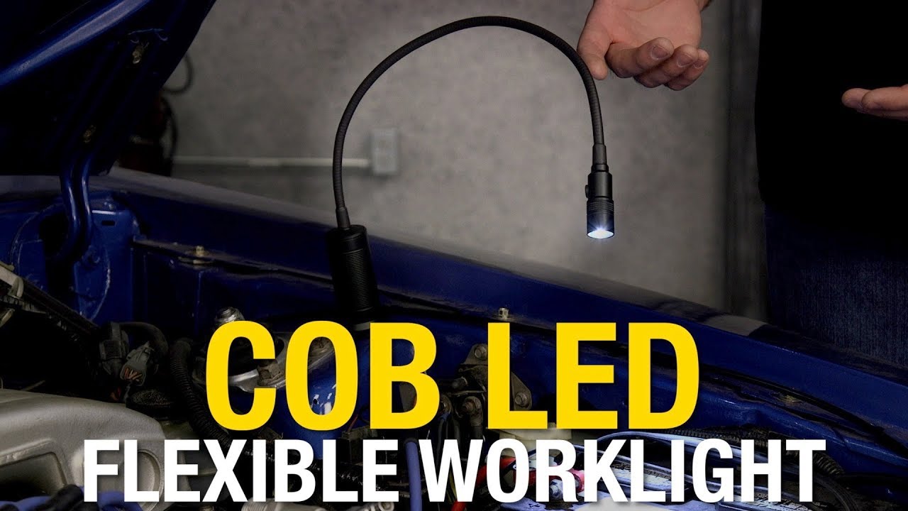 Must-Have COB LED Magnetic Flexible Work Light - Perfect for the Garage or Home - Eastwood