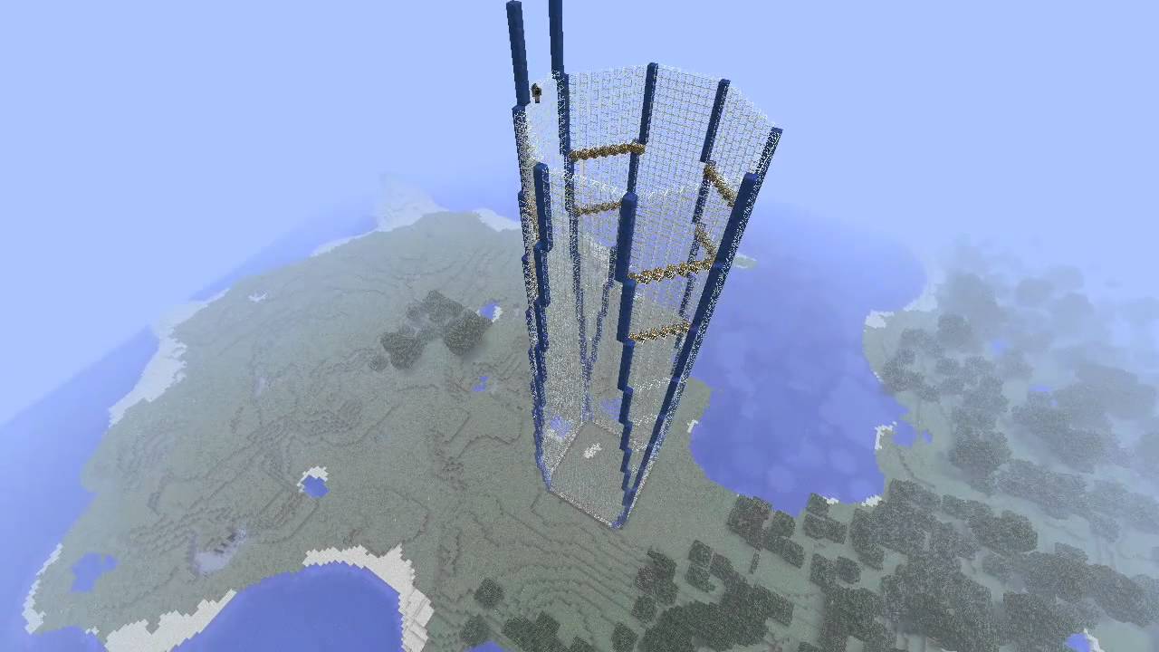Minecraft Skyscraper: One World Trade Center Timelapse